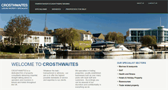 Desktop Screenshot of crosthwaites.com